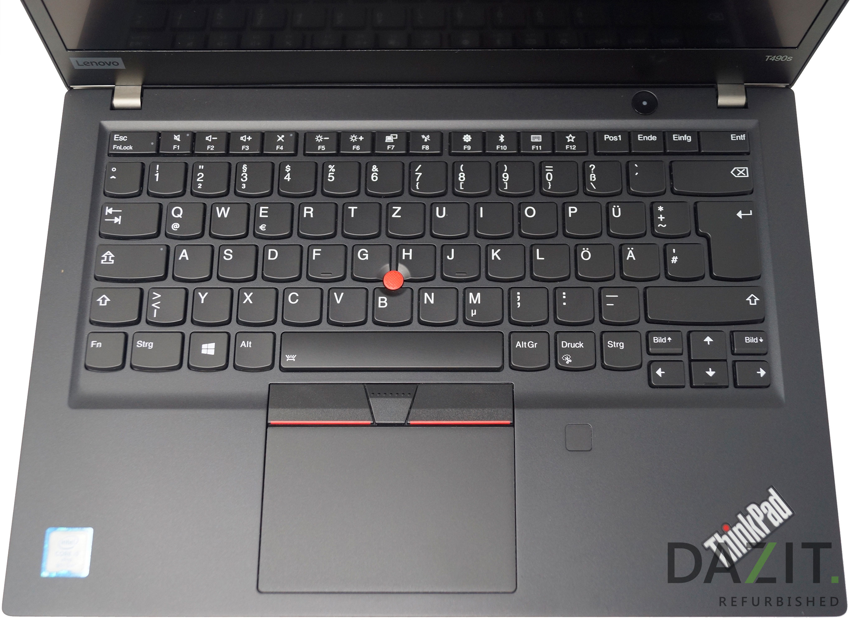 Notebook Lenovo ThinkPad T490s Core i5-8365U 1,60GHz refurb.B