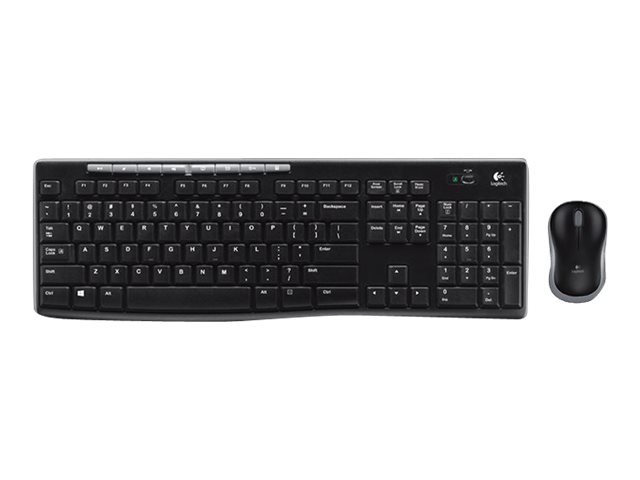 Tastaturset Logitech Wireless Combo MK270 USB schwarz