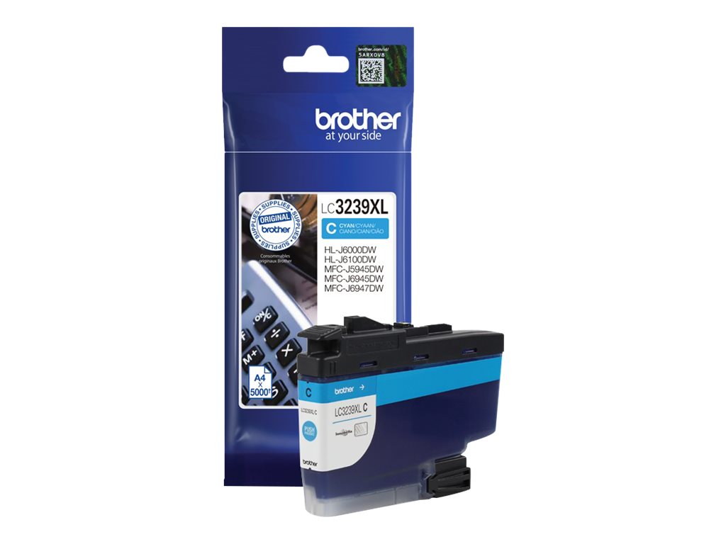 Tinte Brother LC-3239XL-C cyan XL