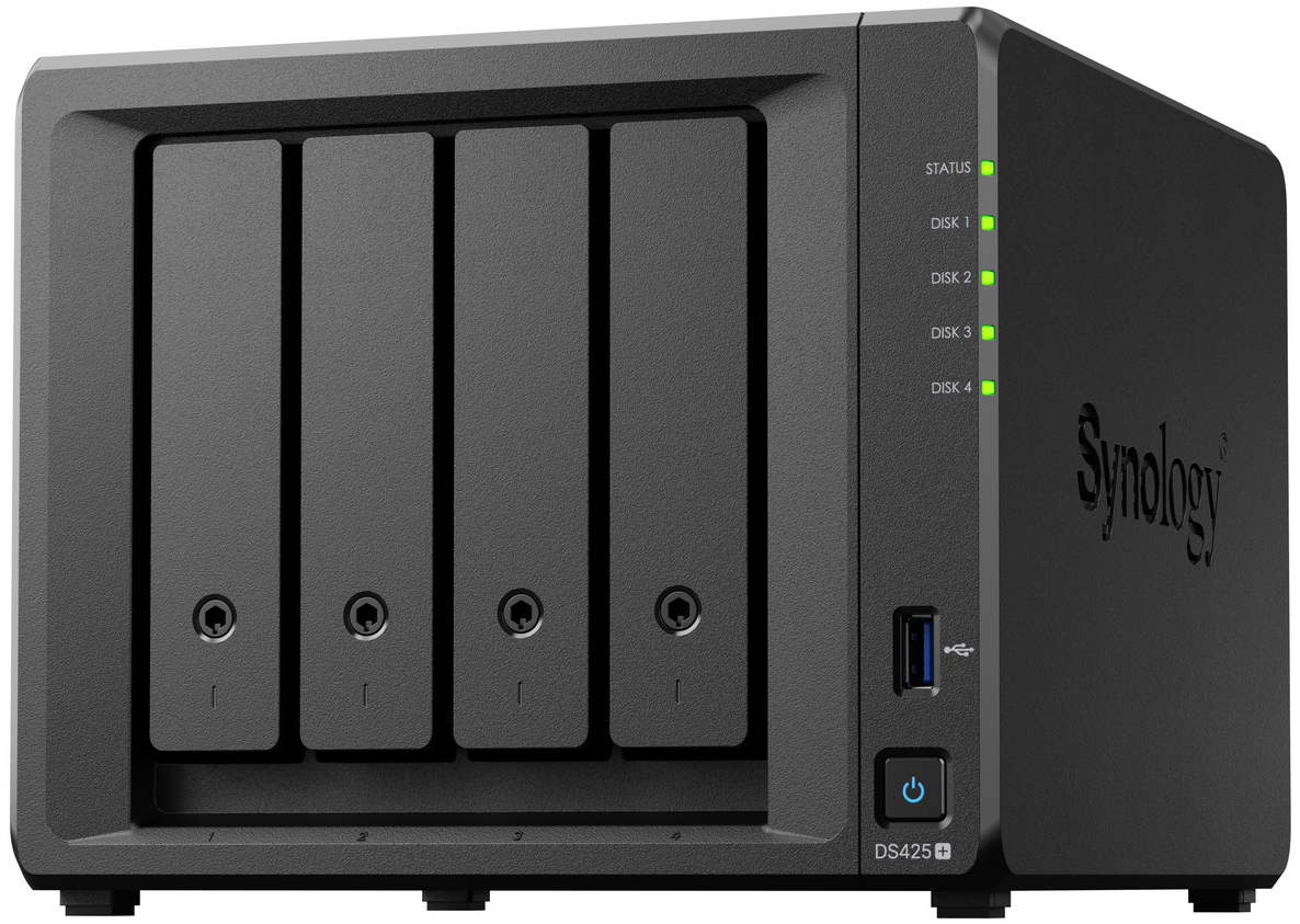NAS Synology DiskStation DS425+ 4x3,5-Zoll LAN