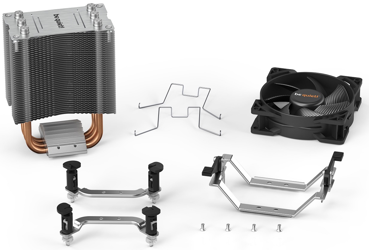Kühler BeQuiet Pure Rock Slim2 25,4dB 130W (4-Pin) PWM