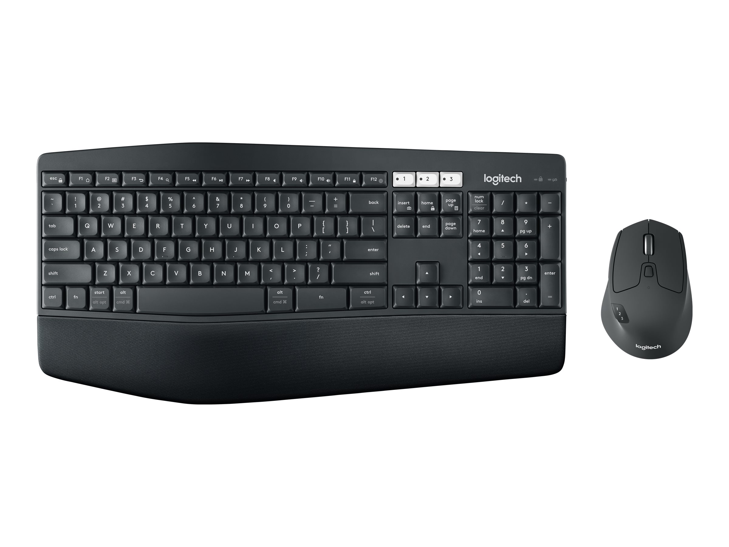 Tastaturset Logitech Wireless Desktop MK850 USB schwarz