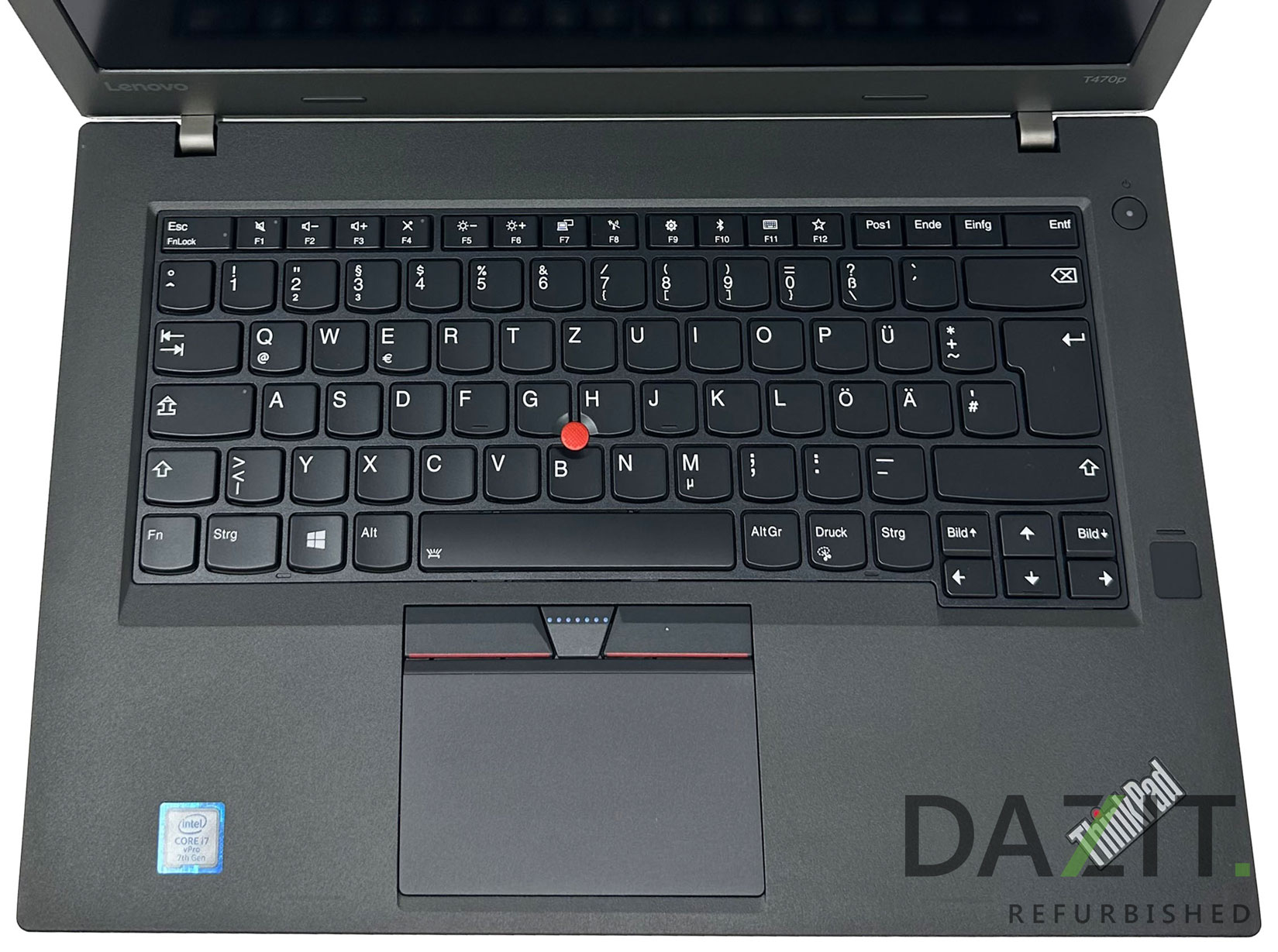 Notebook Lenovo ThinkPad T470p Core i7-7820HQ 2,9GHz refurb.A