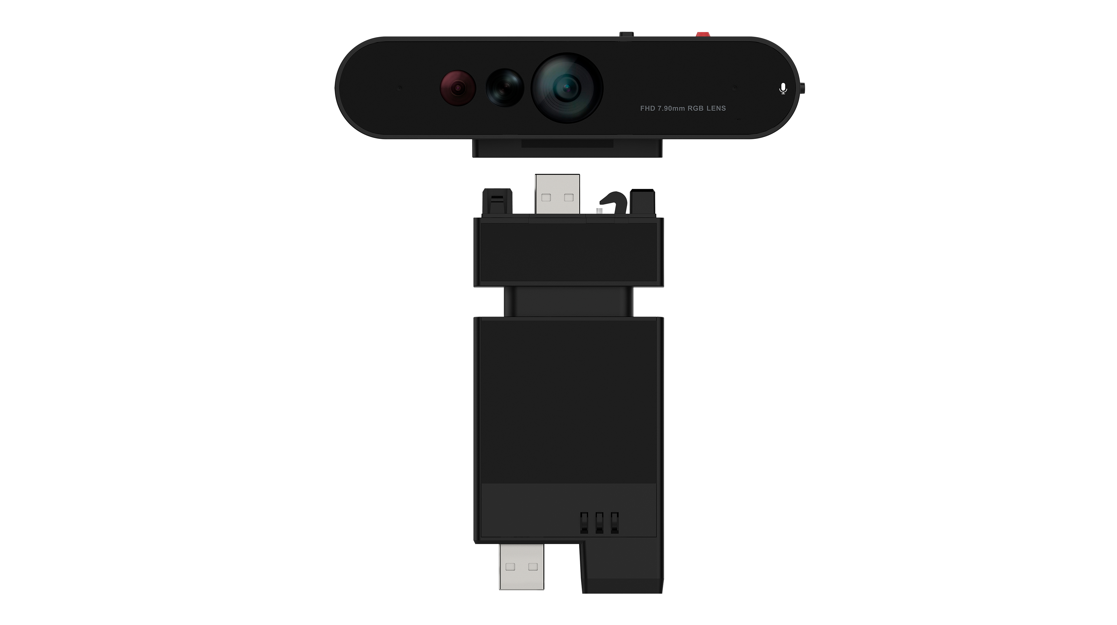 Webcam Lenovo ThinkVision MC60 (S) 1080p IR+RGB inkl. Mic.