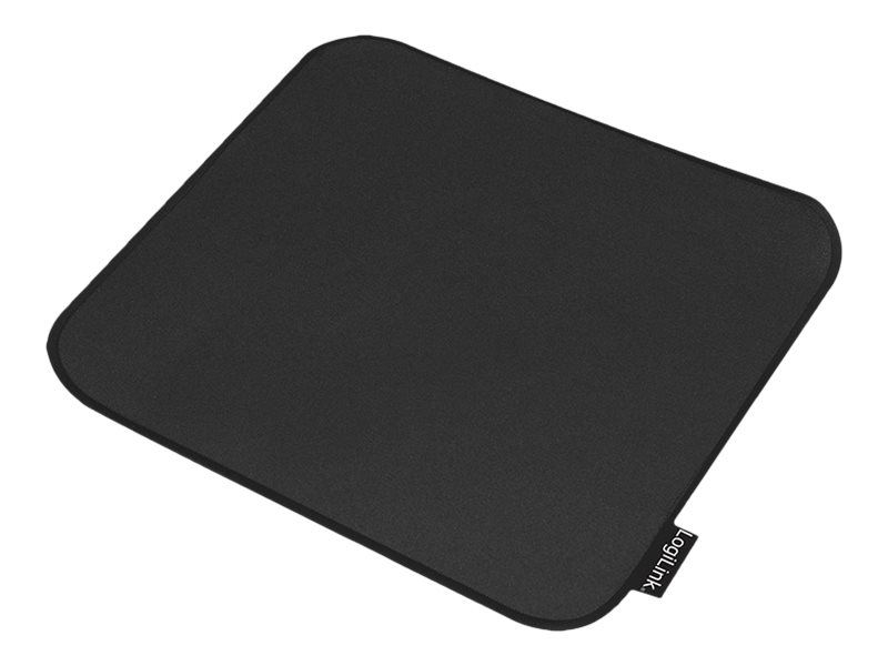 Mauspad LogiLink Mousepad schwarz Textil M