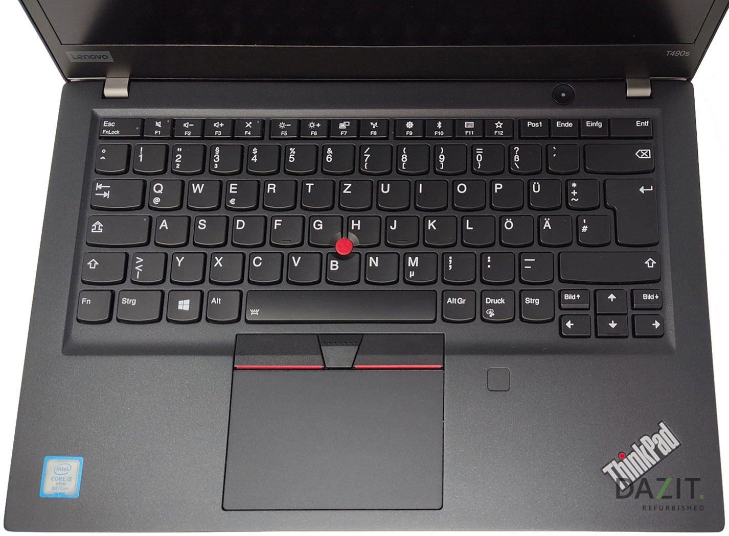 Notebook Lenovo ThinkPad T490s Core i5-8365U 1,60GHz refurb.B