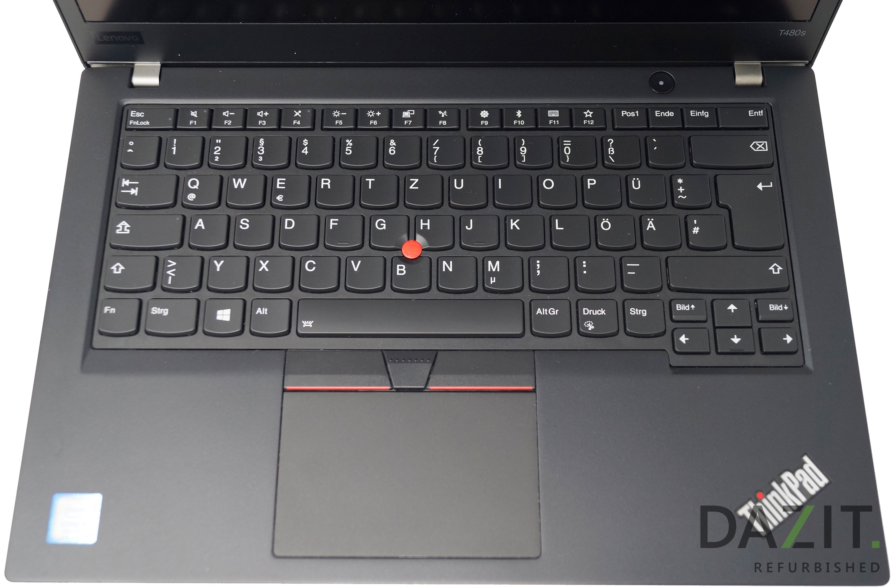 Notebook Lenovo ThinkPad T480s Core i5-8250U 1,60GHz refurb.A