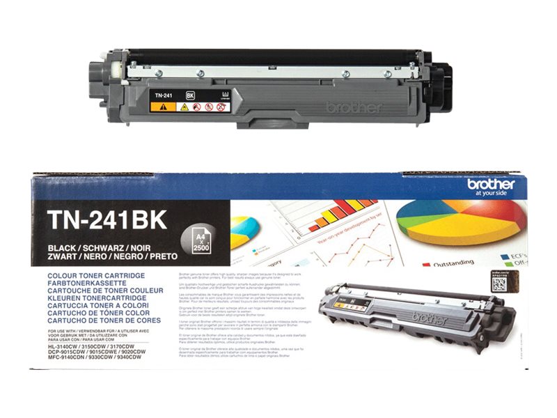 Toner Brother TN-241BK schwarz (2.500 Seiten n.ISO/IEC 19798)