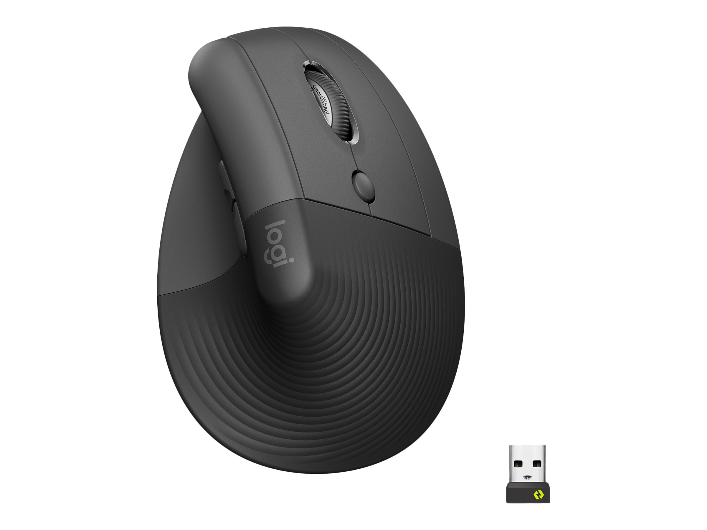 Maus Logitech Lift Vertical Bluetooth/Wireless USB
