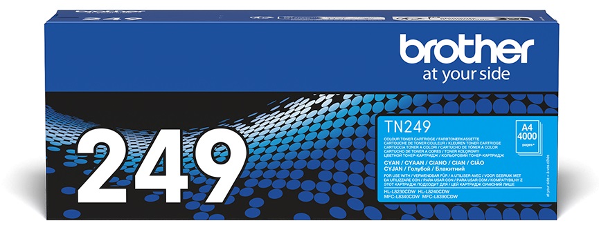 Toner Brother TN-249C cyan (4.000 Seiten n.ISO/IEC 19798)