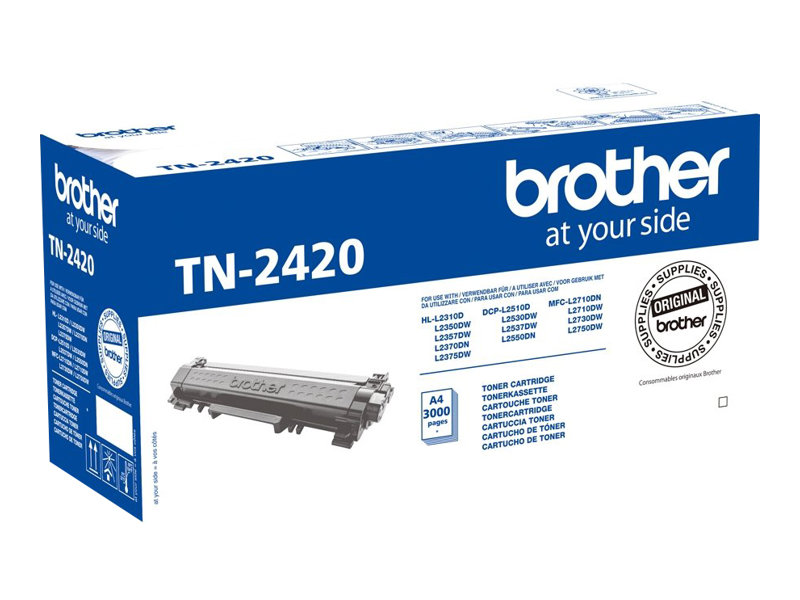 Toner Brother TN-2420 schwarz (3.000 Seiten n.ISO/IEC 19752)