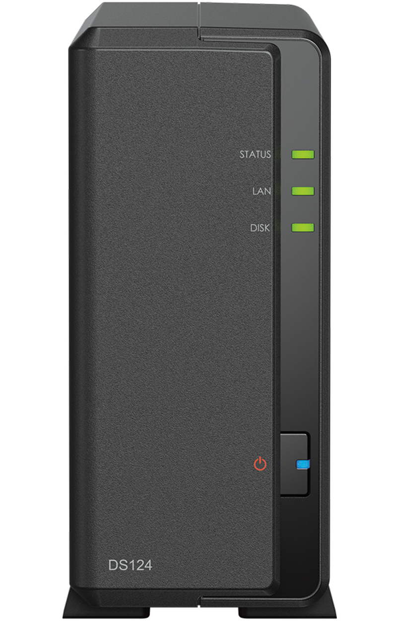 NAS Synology DiskStation DS124 1x3,5-Zoll LAN