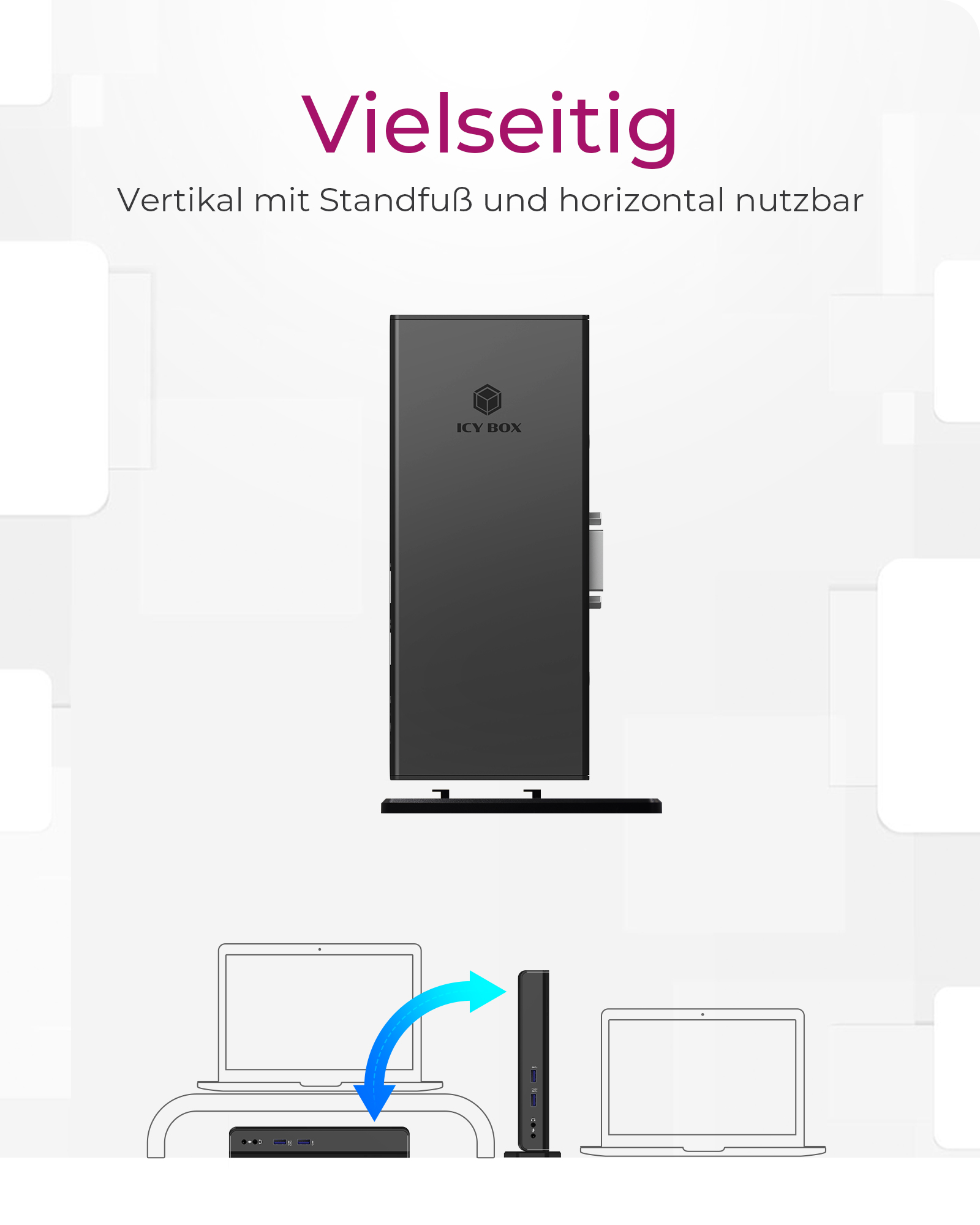 Dockingstation ICY BOX USB3.0 Multi Port DockingStation