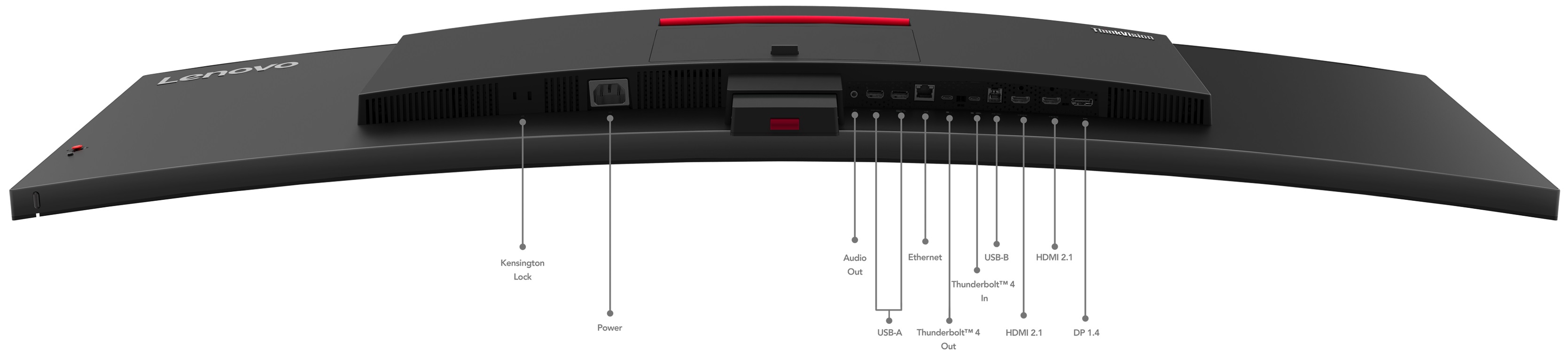 TFT-Monitor Lenovo ThinkVision P49w-30 (49-Zoll) DQHD 5K