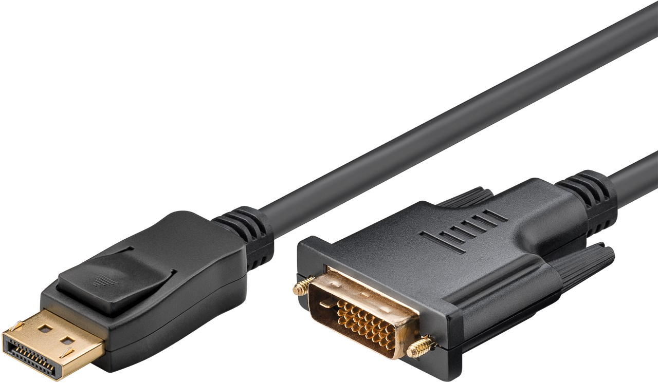 DisplayPort-Kabel Goobay DP-m/DVI24+1-m 1,0m