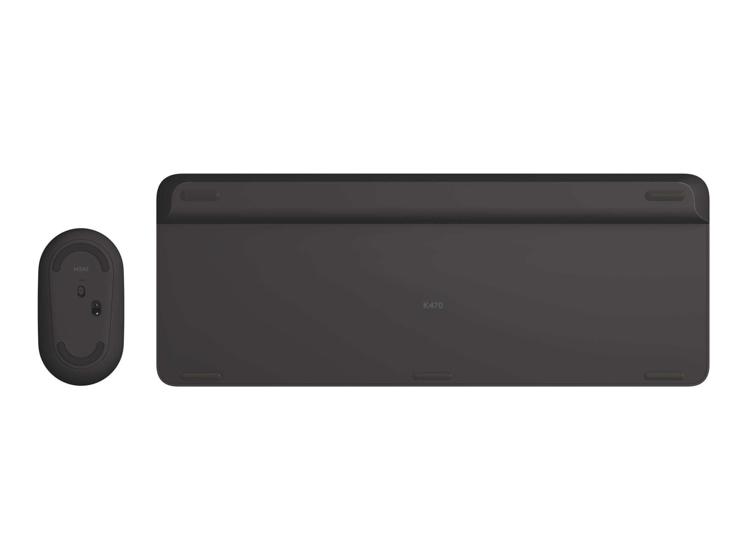 Tastaturset Logitech Slim Wireless Combo MK470 USB schw.