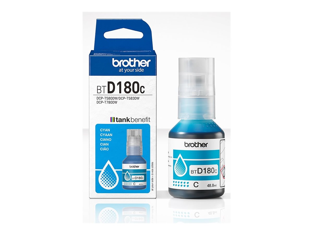 Tinte Brother BT-D180C cyan Flasche