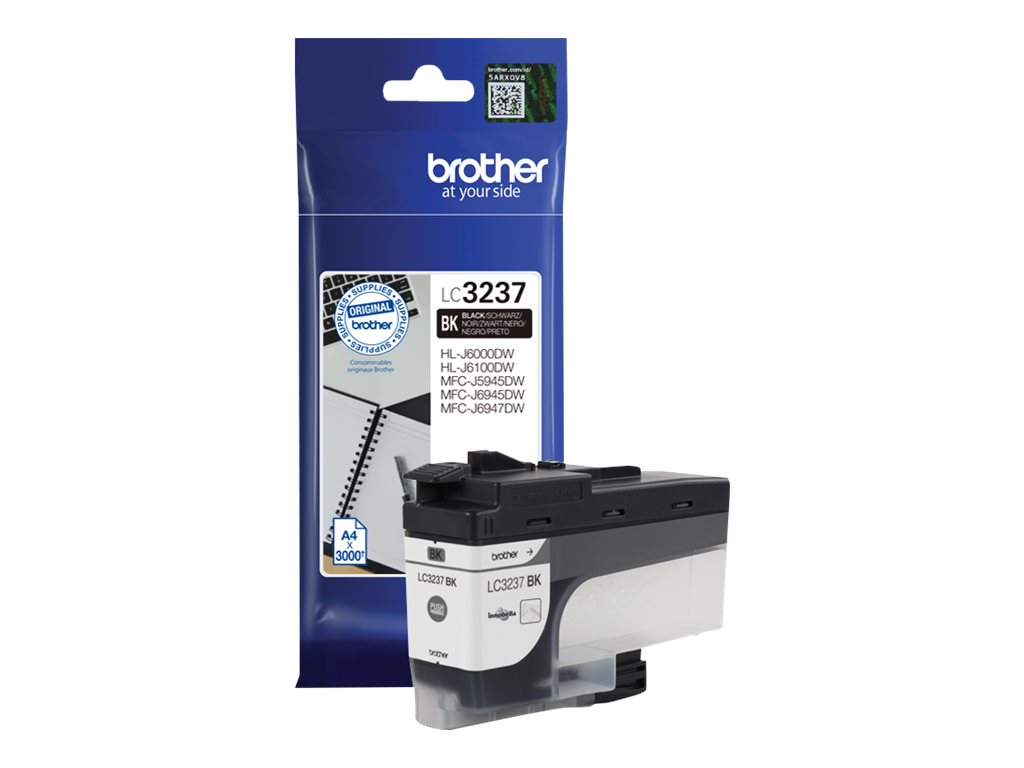 Tinte Brother LC-3237BK schwarz