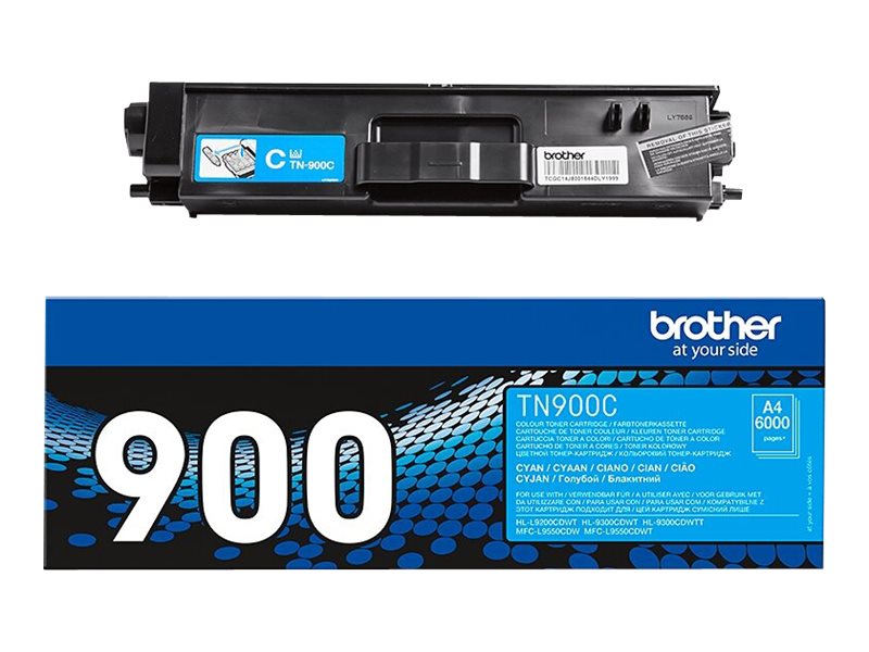 Toner Brother TN-900C cyan (6.000 Seiten n.ISO/IEC 19752)