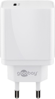 Netzgerät Goobay USB-C weiß 3,3V-11VDC 25W Power Delivery