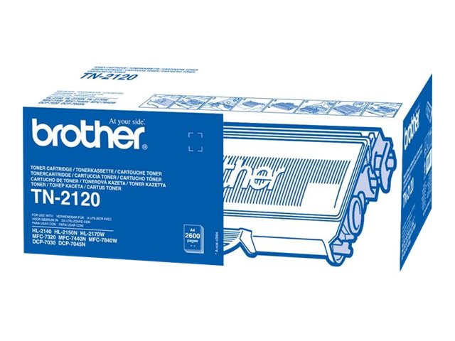 Toner Brother TN-2120 schwarz (2.600 Seiten bei 5% Deckung)