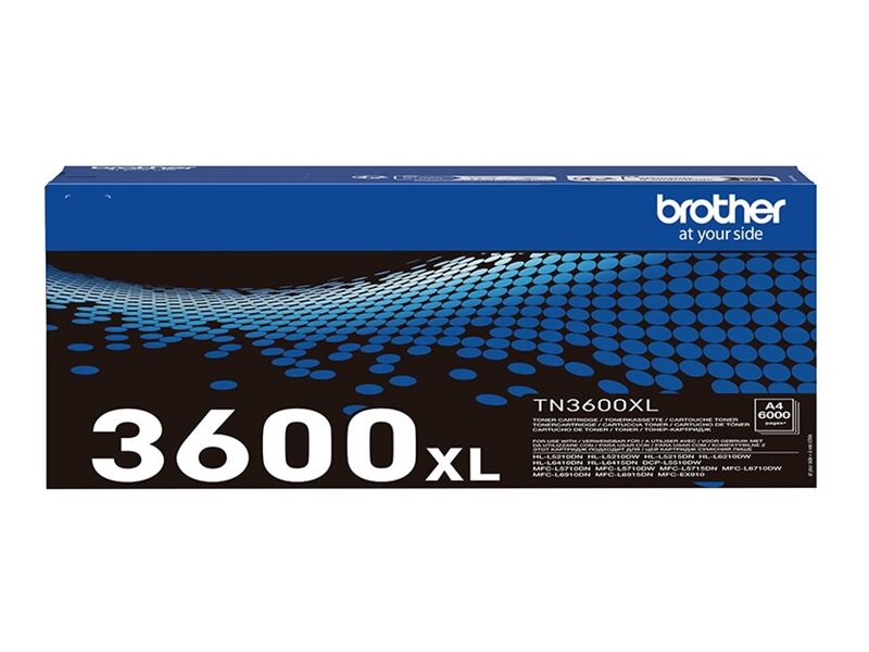 Toner Brother TN-3600XL schw. (6.000 Seiten n.ISO/IEC 19752)