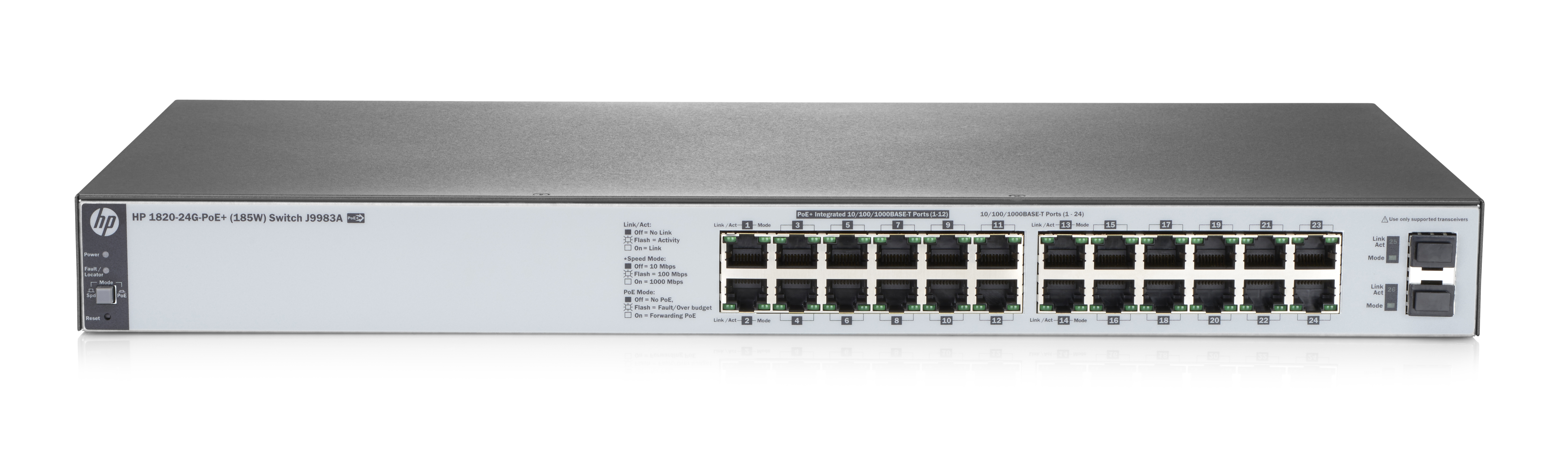 Switch HPE OfficeConnect 1820-24G-PoE+ 12xPoE+ Port