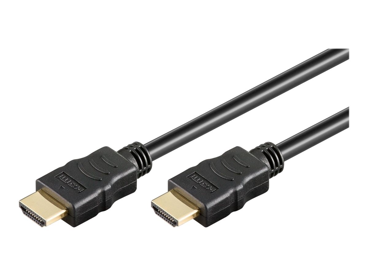 HDMI-Kabel Goobay A-m/m 2,0m schwarz vergoldete Stecker