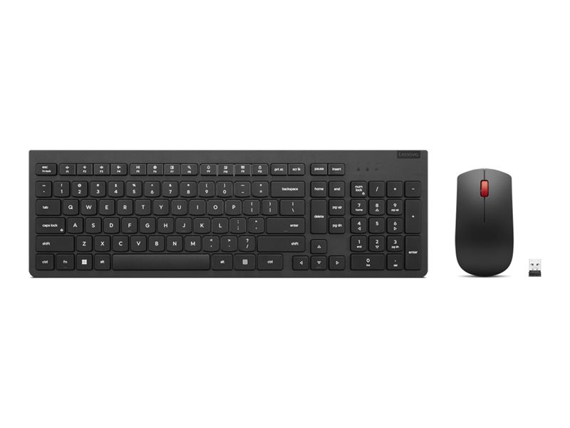 Tastaturset Lenovo Essential Wireless Combo G2 USB schwarz