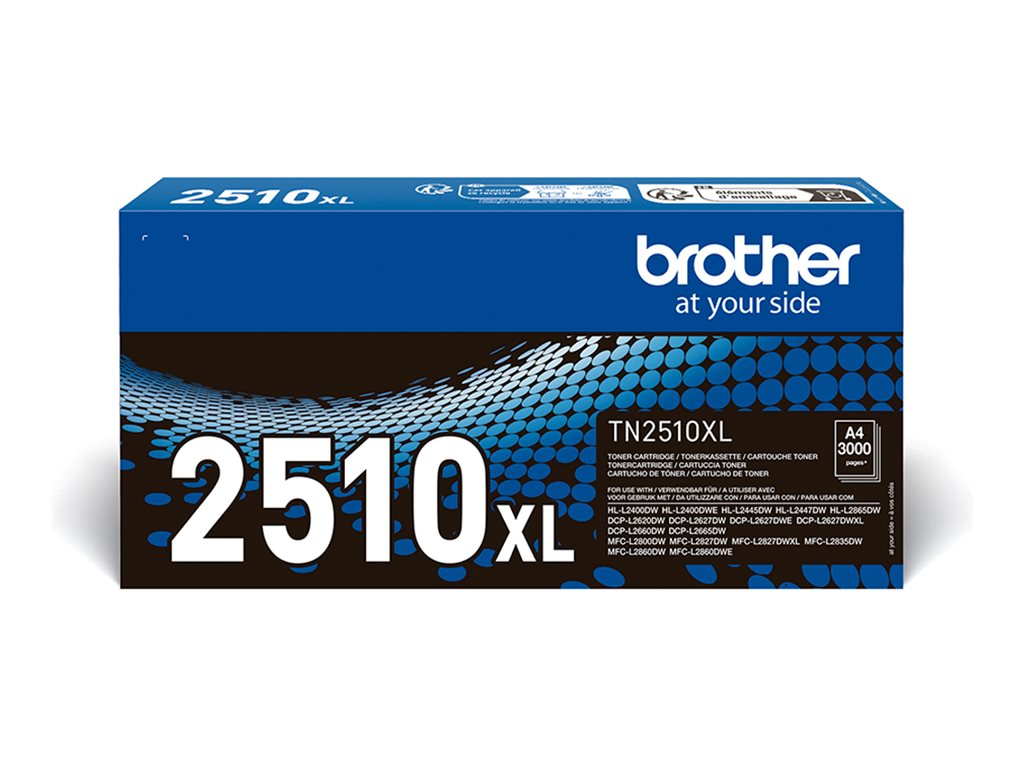 Toner Brother TN-2510XL schw. (3.000 Seiten n.ISO/IEC 19798)