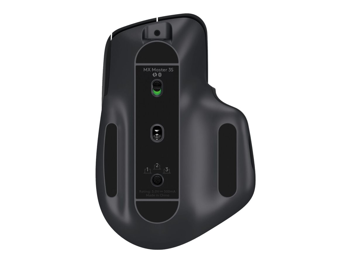 Maus Logitech MX Master 3S USB/Bluetooth schwarz/grau