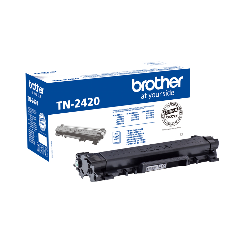 Toner Brother TN-2420 schwarz (3.000 Seiten n.ISO/IEC 19752)