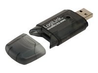 Kartenleser LogiLink USB-Stick für SDHC/MMC/RS-MMC schwarz