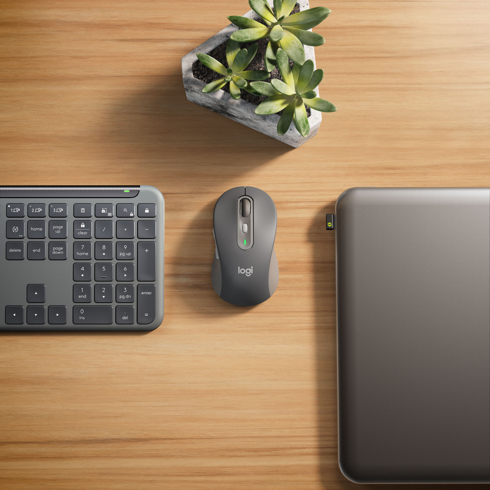 Tastaturset Logitech Signature Slim Combo MK950 Graphite USB