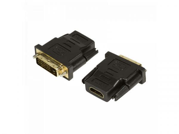 Adapter Goobay DVI24+1-m/HDMI-A-f