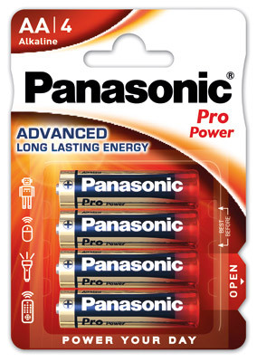 Batterie Panasonic Mignon AA LR6 1,5V Alkaline 4er-Pack