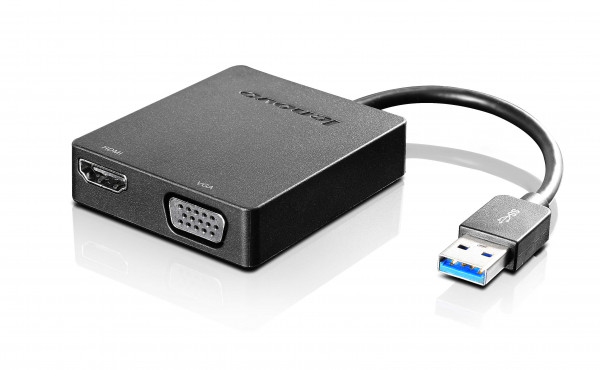 CAMPUS-Grafikadapter Lenovo USB3.2 Gen1 / VGA/HDMI