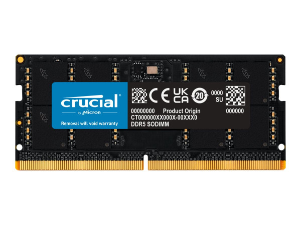 Speicher Crucial 32GB SO-DIMM DDR5-5600 (PC5-44800U) CL46