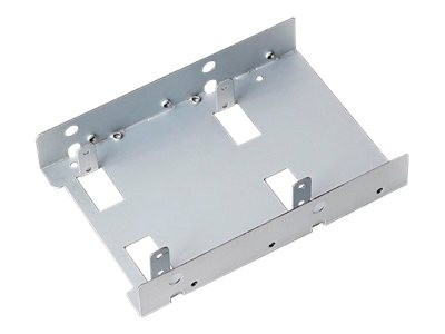 Adapter SilverStone SSD Rahmen Einbaukit 2x2,5 in 1x3,5-Zoll