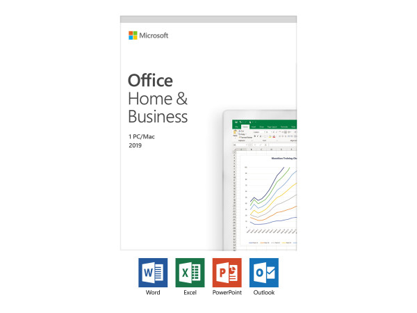 Software Microsoft Office 2019 Home & Business Medialess