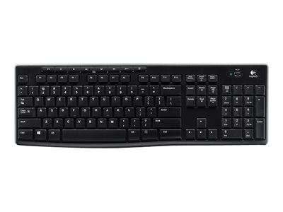 Tastatur Logitech Wireless Keyboard K270 USB