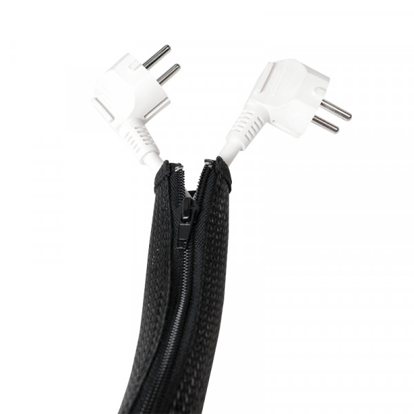 Kabelmanagement LogiLink Kabel strumpf 1,0m 35-50mm Reißvers.