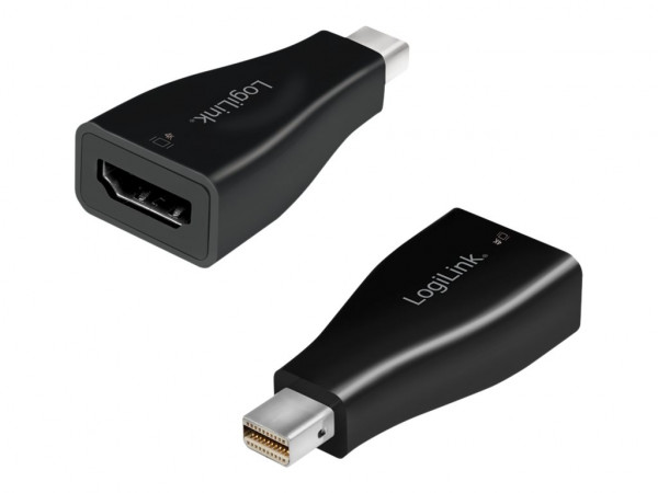 Adapter LogiLink DisplayPort mini-DP-m/HDMI-f