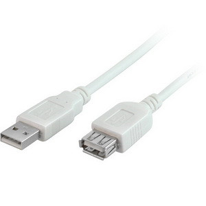 USB-Kabel Goobay Verlängerung USB2.0 A-m/f 3,0m weiß