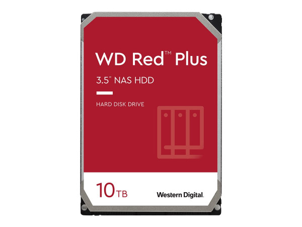 Festplatte WD Red Plus 3,5-Zoll SATA 10TB