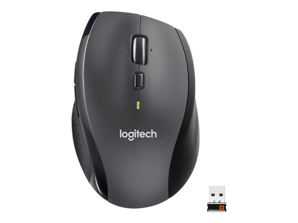 Maus Logitech Wireless Mouse M705 silver USB schwarz/grau