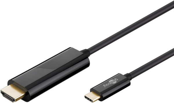 HDMI-Kabel Goobay USB-Type-C-m/HDMI-m 1,8m