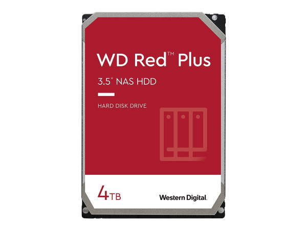 Festplatte WD Red Plus 3,5-Zoll SATA 4TB