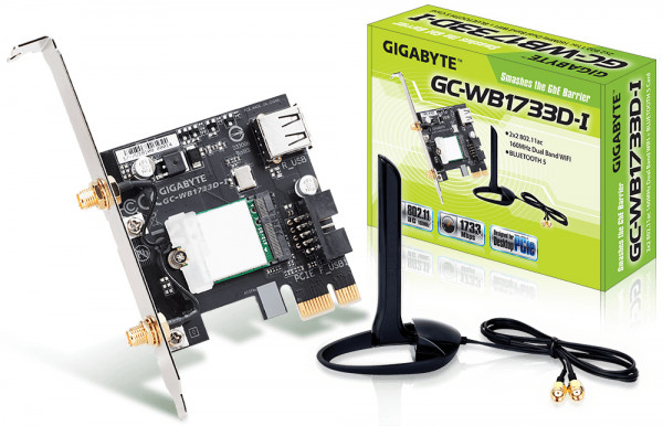 WLAN-Karte Gigabyte GC-WB1733D-I PCIe 1733MBit