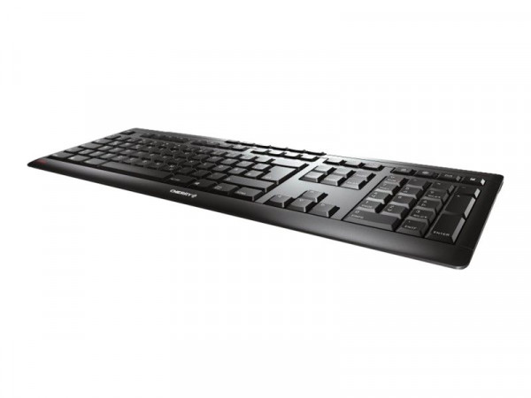 Tastatur Cherry Stream Keyboard Wireless USB schwarz